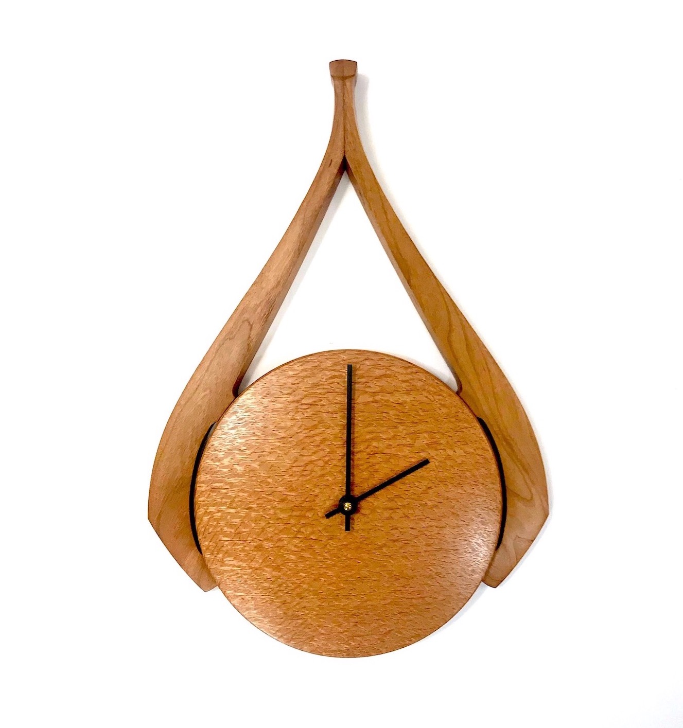 Wall Clock 'Cherry and Lacewood' ShopOne RIT